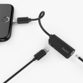 Adaptador de Áudio Baseus L32 para iPhone 7/8, 7/8 Plus / iPhone X Adaptador de Áudio Baseus L32 para iPhone 7/8, 7/8 Plus / iPhone X