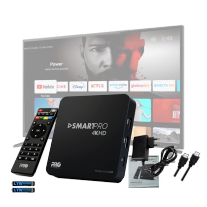 Aparelho digital HD 4K Converte TV em Smart Android 2g Ram Aparelho digital HD 4K Converte TV em Smart Android 2g Ram