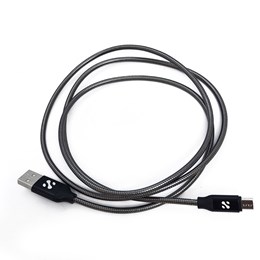 Cabo Carregador rápido Metálico 3.1A USB para Micro USB 1.2m