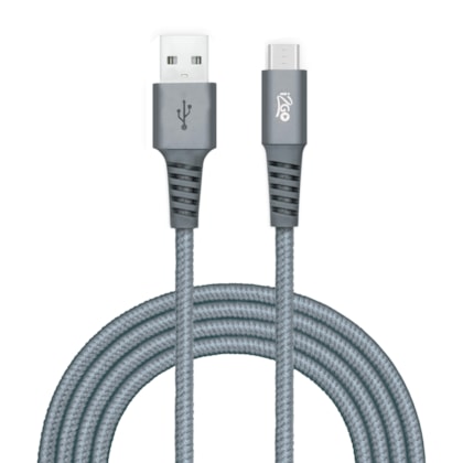 Cabo i2Go MICRO PRO 2 MT CHU NOVO PROCBL008GY Cabo i2Go MICRO PRO 2 MT CHU NOVO PROCBL008GY