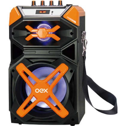 Caixa De Som Bluetooth 120w Torre Speaker Shock Oex Sk700 Caixa De Som Bluetooth 120w Torre Speaker Shock Oex Sk700