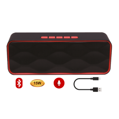 Caixa de som bluetooth forte 15W FM Mp3 USB SD Auxiliar P2 Caixa de som bluetooth forte 15W FM Mp3 USB SD Auxiliar P2