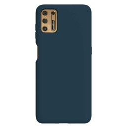 Capa IWill Simple Smooth para Motorola G9 Plus Azul