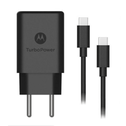 Carregador Motorola Turbo Power 27W USB-C/C Carregador Motorola Turbo Power 27W USB-C/C