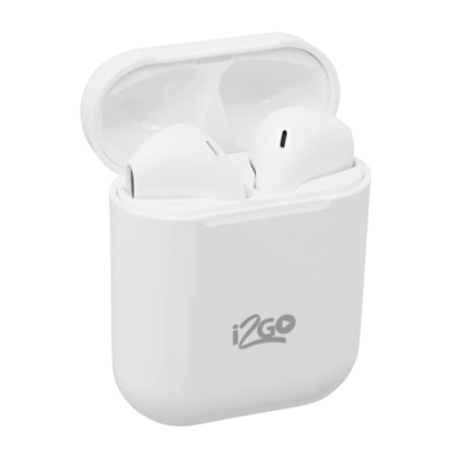 Fone de Ouvido TWS Air Sound Go i2Go Branco Fone de Ouvido TWS Air Sound Go i2Go Branco