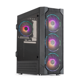 Gabinete Gamer Orbiter Dt3sports com Lateral Acrilico Preto Gabinete Gamer Orbiter Dt3sports com Lateral Acrilico Preto