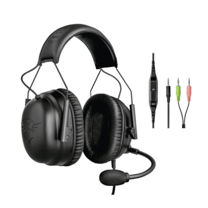 Headset Gamer Trust GXT444 Wayman com Microfone Profissional Headset Gamer Trust GXT444 Wayman com Microfone Profissional