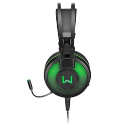 Headset Gamer Warrior Raiko 7.1 USB com Led Verde PH259 Headset Gamer Warrior Raiko 7.1 USB com Led Verde PH259