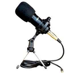 Microfone Condensador Unidirecional KinGo Gamer Streamer