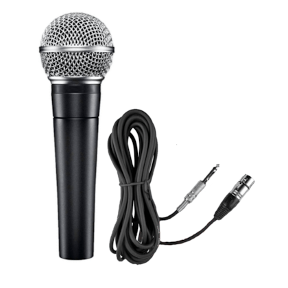 Microfone Profissional Dinamico M-58 Para Palestra Karaoke Estudio Microfone Profissional Dinamico M-58 Para Palestra Karaoke Estudio