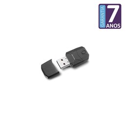 Mini Adaptador Multilaser USB Wireless 300 Mbps Dongle RE052