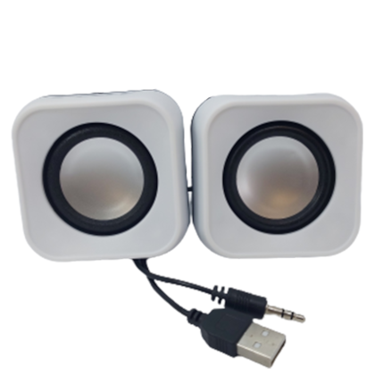 Mini Caixa Som 5W Usb P2 para PC Notebook Controle de Volume Mini Caixa Som 5W Usb P2 para PC Notebook Controle de Volume