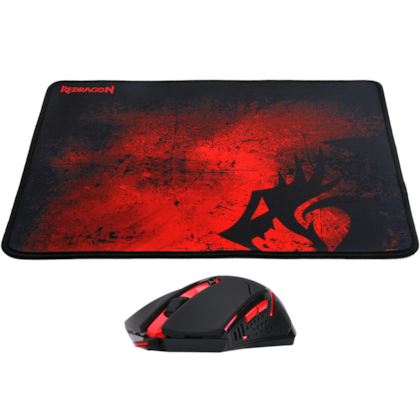 Mouse E Mousepad Gamer Redragon M601-BA Mouse E Mousepad Gamer Redragon M601-BA