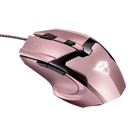 Mouse Gamer Led Gxt 101p Gav Pink Rosa 4800dpi 6 Botões