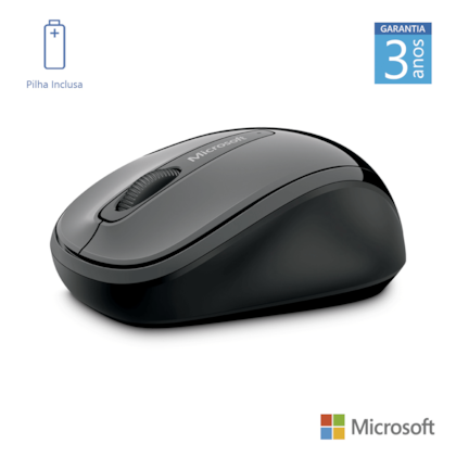 Mouse Loch Ness Sem Fio Usb Preto Microsoft GMF00380 Mouse Loch Ness Sem Fio Usb Preto Microsoft GMF00380