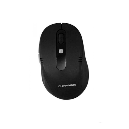 Mouse Office CM12 Sem Fio Preto (Pilha Não Inclusa) Chinamate Mouse Office CM12 Sem Fio Preto (Pilha Não Inclusa) Chinamate
