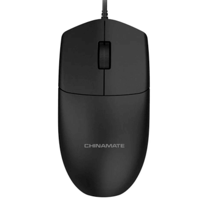 Mouse Office CM15 C/ Fio Preto Chinamate Mouse Office CM15 C/ Fio Preto Chinamate