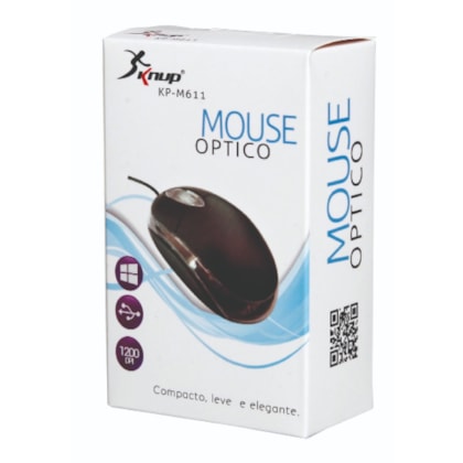 Mouse para Computador Knup KP-M611 Mouse para Computador Knup KP-M611