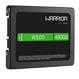 SSD Warrior, 480GB, W500, Gravação 500MB/s, Leitura 540MB/s