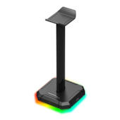 Suporte Para Headset Gamer Redragon Scepter RGB HA300 Suporte Para Headset Gamer Redragon Scepter RGB HA300