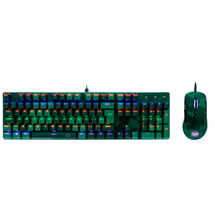 Teclado E Mouse Gamer Redragon Hunter S108 Ikemacell