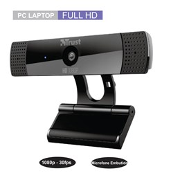 Webcam Camera Gamer Trust GXT 1160 VERO FULL HD 1080P